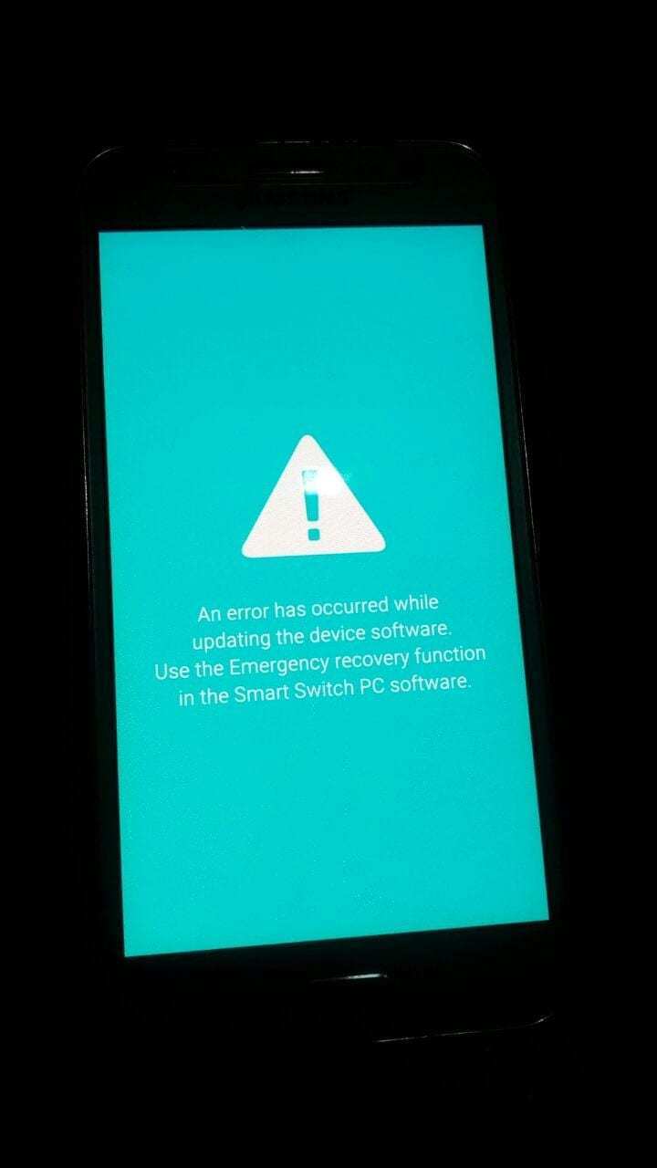 smart switch galaxy a6 emergency recovery code